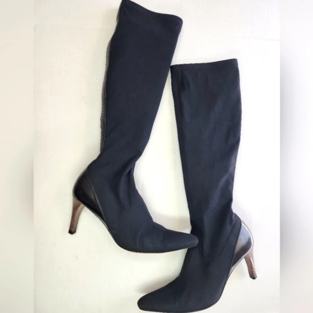 🌸 Gucci | Knee High Stretch‎ Boots, size 6, Black